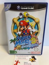 Jeu Vidéo Retro Super Mario Sunshine Nintendo GameCube Complet TBE VF PAL CIB