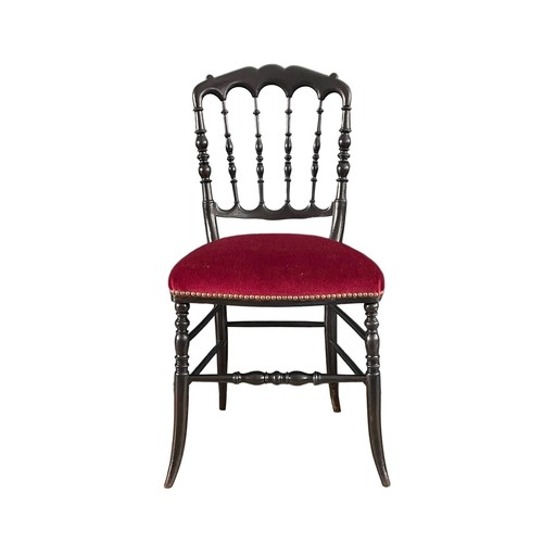 Chaise napoléon iii - chaise, rénovée