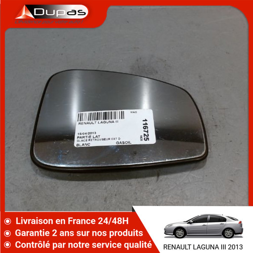 Glace retroviseur ext - glace,