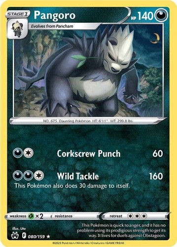 Pangoro crz 080 159 - crz, 080/159