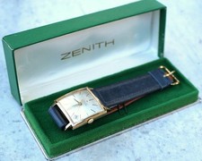 Montre bracelet homme Zenith plaqué or automatic Square cal 2532-PC SBX25ZEN001