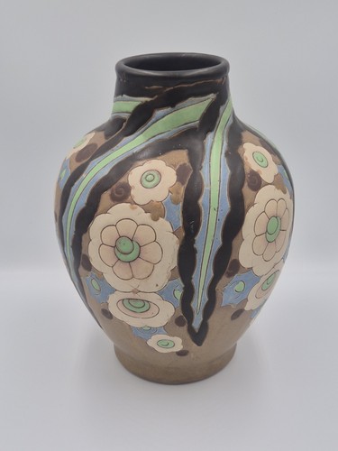 Catteau vase art deco - art,