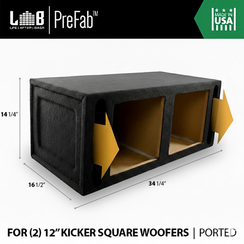 Ported enclosure for - ported,