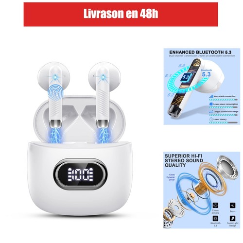 Ecouteurs bluetooth ip7 - ecouteurs,