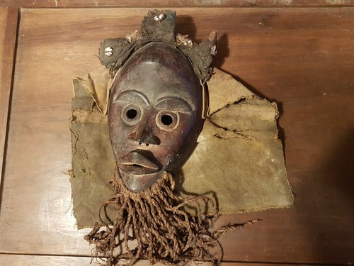 Masque dan africain bois - masque,