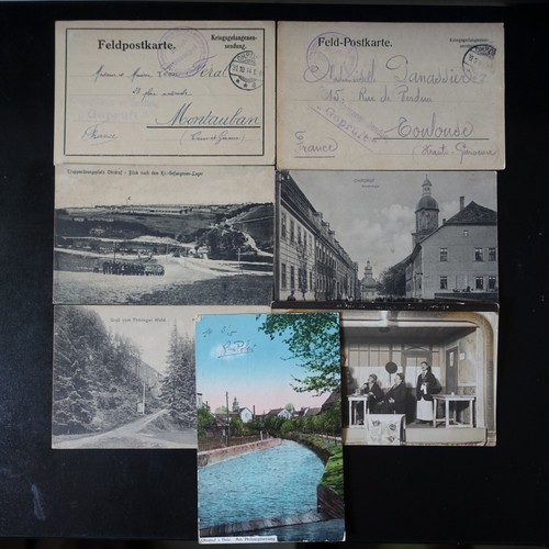 Ww1 camp ohrdruf - camp, lettre