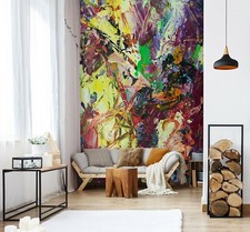 Papier peint 3D graffiti créatif NAM888 peinture murale auto-adhésif amovible Allan P Fay