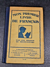 ancien livre scolaire MON