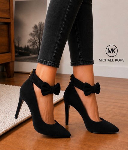 Superbes escarpins cuir nubuck