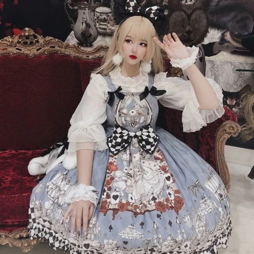 Femme filles lolita robe - filles,