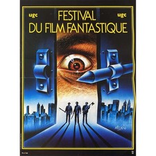 UGC FANTASY FILM FESTIVAL French Movie Poster  - 15x21 in. - 1980 - Laurent Melk