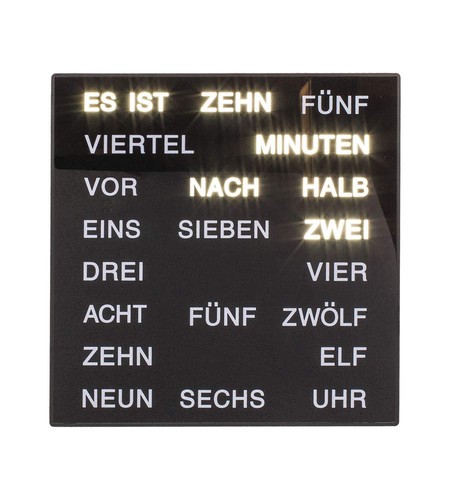 Montre avec affichage mot - montre,