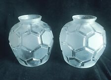 Paire de tulipes en verre