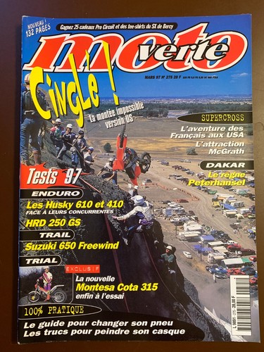 Moto verte 275 3 - moto, n°275