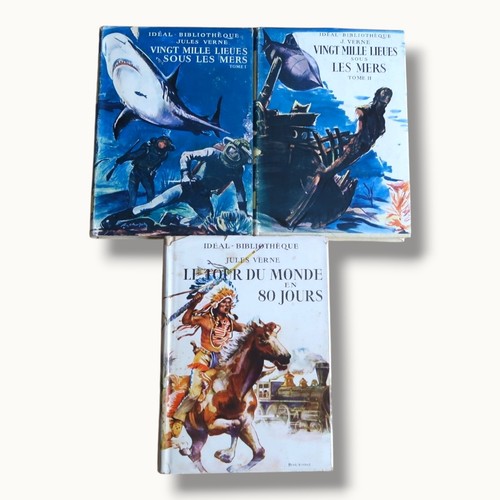 Lot livres jules verne - lot,