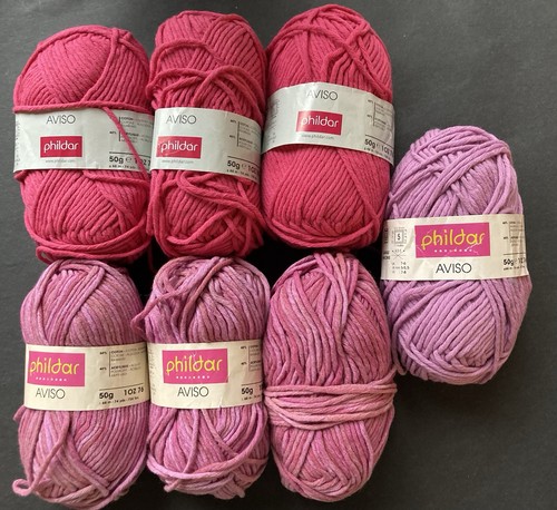 Lot pelotes de laine - 7,