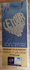 Cyclisme Drapeau ville départ BRIOUDE Goodies caravane Tour de France 2008