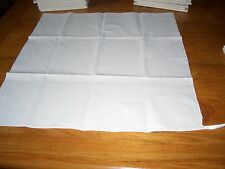 3 pièces anciens lavabos vers 1940 en lin ou coton mélangé ?? Trouvé dans un grenier