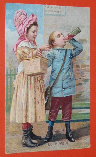 Chromo 1885 1900 - 1885-1900, chaussures
