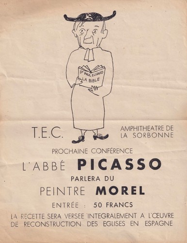 Affiche caricaturale
