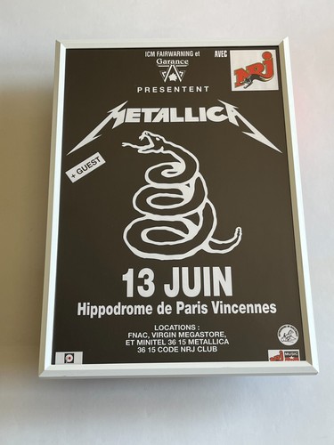 Metallica paris vincennes - metallica,