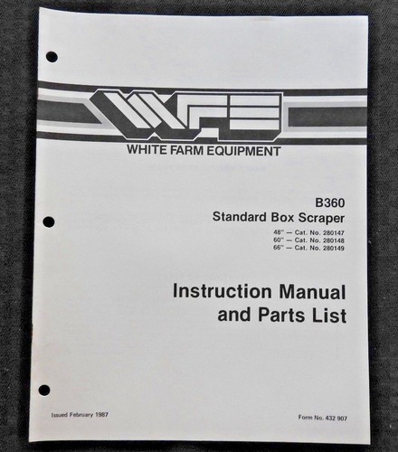 White champ boss tracteur b360 - tracteur,