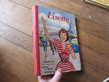 JOURNAL BD LISETTE reliure album 40 1958 13 numeros  complet