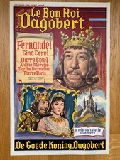 Affiche originale film - Dagobert - Fernandel - 56,5 cm x 37