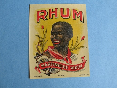 *étiquette ancienne rhum