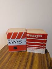 2 paquet de papier WC vintage marque Sanys, papier toilette, cabinet, bloc 3