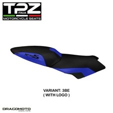 BMW K 1300 S 2009-2016 tapisserie Selle BK13SL2-3BE-2 TPZ bleu CON LOGO