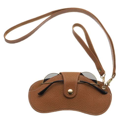 étui lunettes cuir avec - lunettes,