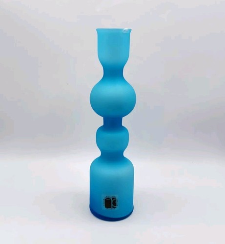 Vase verre soufflé opaline - verre,
