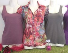 Lot vêtements occasion femme : Hauts, Débardeur, Chemisier - T : 38 / 40