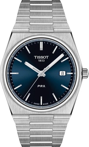 Tissot prx homme - cadran, bleu