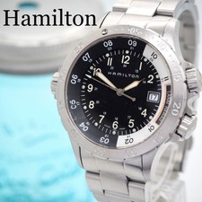 Montre de plongée Hamilton Khaki Navy Sub pour homme 41 mm automatique...