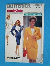 VESTE ROBE VINTAGE MOTIF