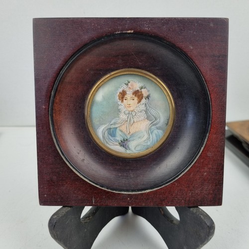 Peinture miniature cadre - miniature,,