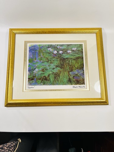 Lithographie les nympheas - lithographie,
