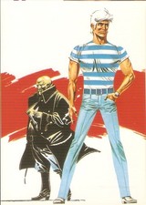 HERMANN-GREG carte postale bd