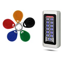Contrôle Accès Porte IP68 Clavier Jeu Ouvre-Porte 5 Clés