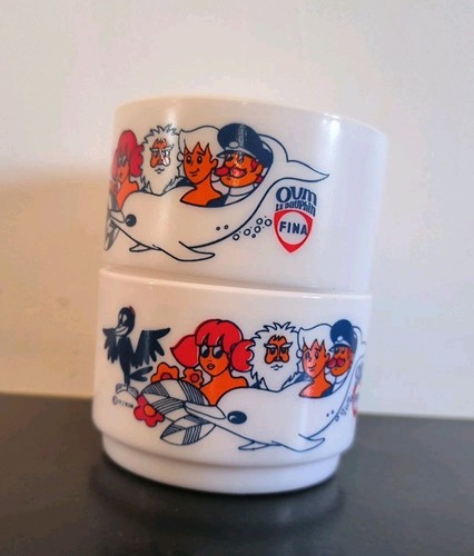 Lot tasses ceramique vintage - lot,