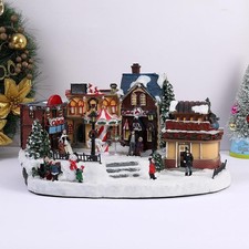 Maison de village de Noël