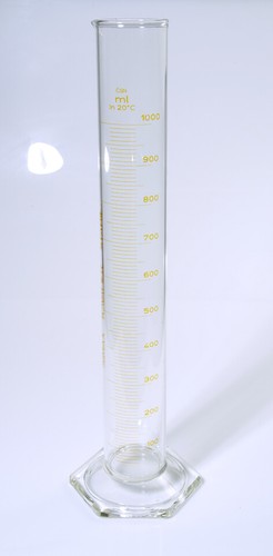 éprouvette verre 1000ml - Éprouvette, en