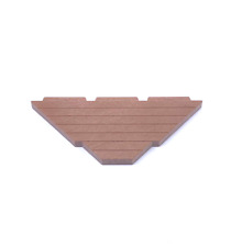 PLAYMOBIL * MOYEN-AGE * Plancher Sol Bois Marron Château Fort du Lion 4865 4866