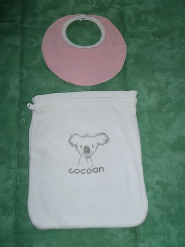 Lot bavoir rose - bavoir, mois