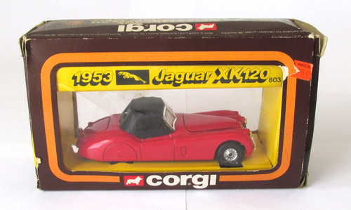 Vintage corgi 803 jaguar - vintage,