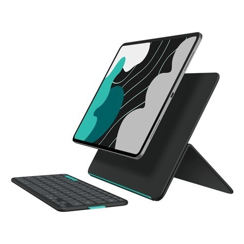 Logitech étui avec clavier - Étui,