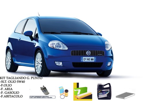 Set entretien fiat punto 3 - entretien,
