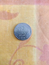 Piece 2 Franc La Semeuse 1981